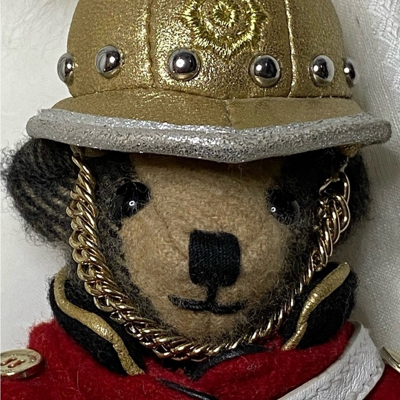 Burberry Regimental Bear Keychain Bag Charm - Picture 10 of 13